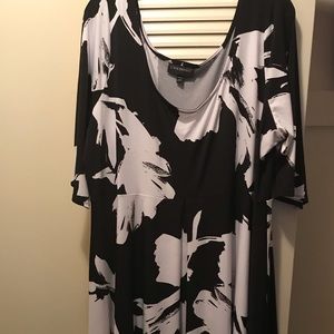 Lane Bryant 3/4 length sleeve dress